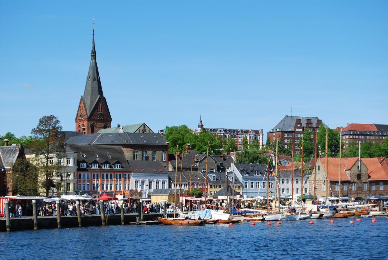 Haus Weitblick Til Apartment Flensburg Bagian luar foto
